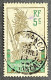 FRAGA0036U3 - Warrior - 5 C Used Stamp - Congo Français - Gabon - 1910 - Oblitérés