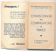 COMPAGNONS DE FRANCE - Chansonnier Des Compagnons - 72 Pages - 8,2cm X 14,2cm - Français