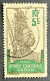 FRAGA0052U3 - Warrior - 5 C Used Stamp - Afrique Equatoriale - Gabon - 1910 - Usati