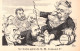 CRU FALLIERES BAISE PIED DE S.M.ARMAND 1er- Illustrateur G. LION - 1906 CPA - Satirische