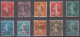 France Lot De 10 Semeuse Différénts Oblitérés Scan Recto-verso - 1906-38 Säerin, Untergrund Glatt