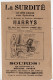 Paris; Publicité  Méthode HARRYS  La SURDITE VAINCUE (dates De La ,toiurnée Du  Dr Dans Le Gers)  (PPP47197) - Pubblicitari