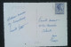 ► Luxembourg 1960 Grand Duchess Charlotte 1f - Used Sur Cpsm Mondorf Bassin Natation Pour La France - Brieven En Documenten