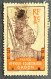 FRAGA0049U - Warrior - 1 C Used Stamp - Afrique Equatoriale - Gabon - 1910 - Used Stamps