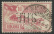 Rare ROMANIA Perfin Perforé ,,S.H.F. '' CTO -Catalog Of Romanian Perfins Laszlo Eros  B RARE ( 6-20 Examples Reported ) - Oblitérés