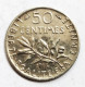 France - 50 Centimes Argent 1914 - 50 Centimes