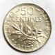 France - 50 Centimes Argent 1920 - 50 Centimes