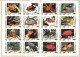 UMM AL QIWAIN - 2 PLANCHES DE 16 TIMBRES OBLITERES - POISSONS TROPICAUX / TROPICAL FISHES - Fishes