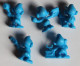 à Choisir 4 Mini Figurines En Plastique Vintage Les Schtroumpfs The Smurfs Lessive OMO - Poppetjes - Plastic