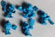 à Choisir 4 Mini Figurines En Plastique Vintage Les Schtroumpfs The Smurfs Lessive OMO - Figuren - Kunststoff