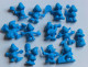 Delcampe - à Choisir 4 Mini Figurines En Plastique Vintage Les Schtroumpfs The Smurfs Lessive OMO - Figurines En Plastique