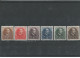 Austria 1930 - Yvert 393/98 MH * Côte 165€ - Unused Stamps