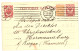 Russia 1909 3K Stamped Postal Stationery Card Postcard(uprated With 1K Stamp) From Riga Latvia To Germany. Michel P21. - Interi Postali