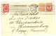 Russia 1909 3K Stamped Postal Stationery Card Postcard(uprated With 1K Stamp) From Riga Latvia To Germany. Michel P21. - Enteros Postales