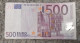 European Union  500 Euro Banknote 2002 Rare X0 Series Germany 500€ 2002 - 500 Euro