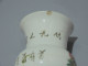 Delcampe - -JOLI ANCIEN VASE Ou POT à PINCEAUX PORCELAINE CHINE CALLIGRAPHIES COLLECTION    E - Andere & Zonder Classificatie