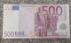 European Union  500 Euro Banknote 2002 Rare X0 Series Germany 500€ 2002 - 500 Euro