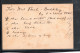 1896, 3 M. Stationary Card  , Clear Train PO  "ALEXANDRIE-RAMLE" To Alexandria , ,arrival Mark "ALEXANDRIE" #161 - 1866-1914 Khédivat D'Égypte