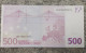 European Union  500 Euro Banknote 2002 Rare X0 Series Germany 500€ 2002 - 500 Euro