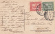 CO769 - ERITREA - Cartolina Fotografica Del 1919 Da Asmara A Roma Con Cent 10 Rosso + Cent 5 Verde - Soggetti Africani - - Erythrée