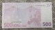 European Union  500 Euro Banknote 2002 Rare N Series Austria 500€ 2002 - 500 Euro