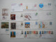 FRANCE, SUPER LOT D'ENVELOPPES FDC, MARCOPHILIE, 1,2 KG De DOCUMENTS AVEC ENVELOPPES FDC ANNEE 1996 - Collections (without Album)