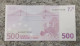 European Union  500 Euro Banknote 2002 Rare N Series Austria 500€ 2002 - 500 Euro