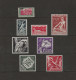 MONACO LOT DE 8 TIMBRES  N*  BONNE COTE  VOIR DOS MOINS DE 10% - Airmail