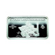 Germany Silver Ingot Bar Proof 2.5g Landmarks St. Pauli Piers 03857 - Commemorations