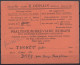 RARE ! Imprimé De Malines Au Curé De DHUY  Thonet ( + Cachet LEUZE LONGCHAMPS 1946 ) - Preo Déplacé V 548 + 550 - Sobreimpresos 1936-51 (Sello Pequeno)
