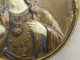 Delcampe - Ancien Cadre Christ Chryséléphantine Marbre Signé Le Barollet - Religious Art