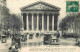 75 - Paris - Eglise De La Madeleine - Automobiles - CPA - Oblitération Ronde De 1916 - Voir Scans Recto-Verso - Kerken
