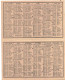 CALENDRIER 1937 CARTE PARFUMEE SENT BON PUBLICITAIRE PUBLICITE OEILLET DE CHERAMY COIFFEUR EMILE A LODEVE HERAULT 34 - Formato Piccolo : 1921-40