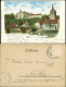 Ansichtskarte Gera Schloß Osterstein, Brücke 1900 - Gera