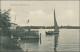 Postcard Berg Dievenow Dziwnów Hafen, Restaurant Pommern Swinemünde 1911 - Pommern