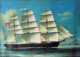 Ansichtskarte  Segelschiff: Rahschoner Juanita 1988 - Segelboote