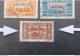 FRENCH OCCUPATION IN SYRIA LATTAQUIE 1940 STAMPS OF SYRIE DE 1930 IN OVERPRINT CAT YVERT N 1....15 RED STAINS - Usados