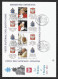 2004 Joint/Congiunta Vatican And Poland, SET OF 2 FDC'S VATICAN WITH SOUVENIR SHEETS: Visit Pope To Poland - Emissioni Congiunte