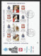 2004 Joint/Congiunta Vatican And Poland, SET OF 2 FDC'S VATICAN WITH SOUVENIR SHEETS: Visit Pope To Poland - Joint Issues
