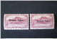 REUNION ISLAND 1943 TIMBRES 1933-1943 SURCHARGES FRANCE LIBRE MNH ERROR DOUBLE SURCHARGES !! - Nuevos