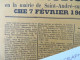 ● Affiche 1909 Saint André Sur Vieux Jonc (Ain 01) Ponthus Maréchal Ferrand Vente Immeuble Péronnet Puthod Timbre - Posters