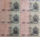 Lot 6 Billets 25 Roubles Date 1909 - Russia