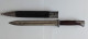 Delcampe - BAIONNETTE ALLEMANDE MODELE 1884 1898 1er Type Avec Marquages R-I-R Nr. 10 - Knives/Swords