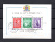 Iceland 1938 Old Sheet Leif Eriksson Stamps (Michel Block 2) Used - Blokken & Velletjes