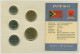 Osttimor 2004 Kursmünzen 1 - 50 Cents Im Blister, St (m4118) - Timor