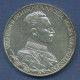 Preußen 3 Mark 1913 A, 25 Jähriges Regierungsjubiläum, J 112 Vz/st (m6426) - 2, 3 & 5 Mark Argent