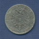 Preußen 2 Mark 1877 A, Kaiser Wilhelm I., J 96 S-ss (m6432) - 2, 3 & 5 Mark Zilver