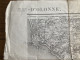 Delcampe - Carte état Major LES SABLES D'OLONNE TYPE 1889 1883 54x34cm TALMONT SAINT HILAIRE ST-HILAIRE-DE-TALMONT JARD-SUR-MER ST- - Carte Geographique