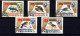 Delcampe - EMIRATI ARABI  N°53 SERIE COMPLETE N° 53  SET COMPLETE USATI  - USED - Verzamelingen (zonder Album)