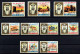 Delcampe - EMIRATI ARABI  N°53 SERIE COMPLETE N° 53  SET COMPLETE USATI  - USED - Collections (sans Albums)